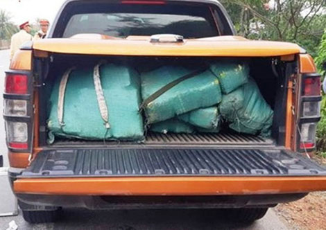 Trắng đêm truy bắt kẻ vận chuyển 308,6kg ma túy đá - 1