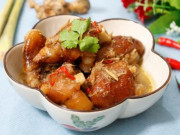 Ẩm thực - Chân giò nấu giả cầy nóng hổi cho bữa cơm ngày se lạnh
