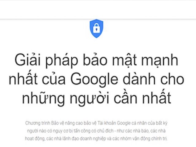 Công nghệ thông tin - Google cảnh báo các chính trị gia nên đề phòng tài khoản cá nhân bị tấn công