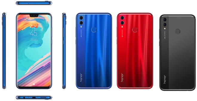 Honor 8X trình làng: Bộ nhớ "khủng", 3 camera tích hợp AI - 1