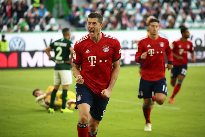 Wolfsburg - Bayern Munich: &#34;Sát thủ&#34; rực rỡ 2 bàn, 1 kiến tạo - 1