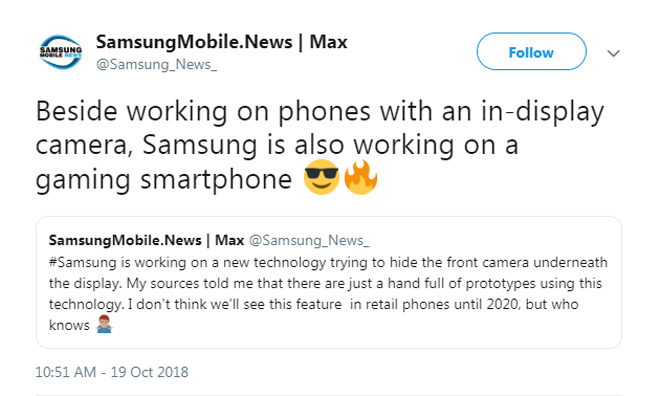 Samsung chuẩn bị lấn sân thị trường với smartphone chơi game chuyên dụng - 1