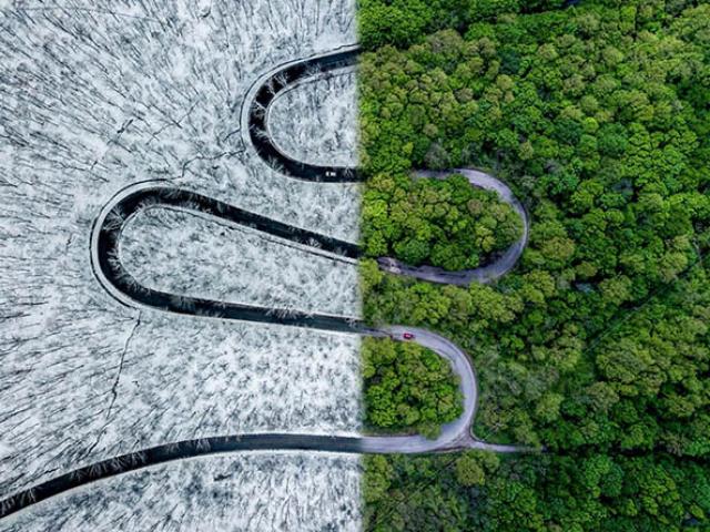 Du lịch - 'Mở rộng tầm mắt' với các bức ảnh siêu thực được chụp từ trên cao