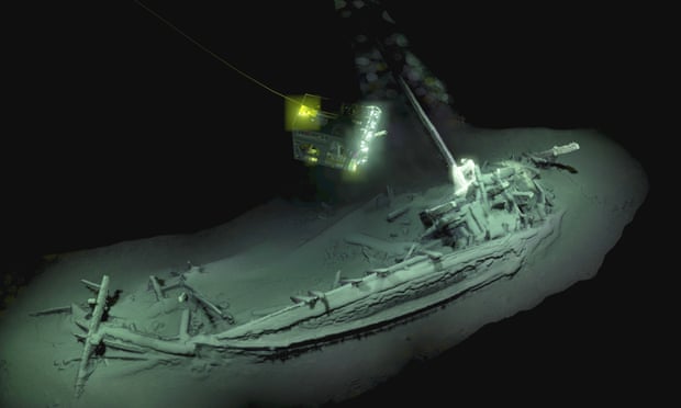 Phát hiện tàu cổ nhất thế giới còn nguyên vẹn dưới Biển Đen - 1