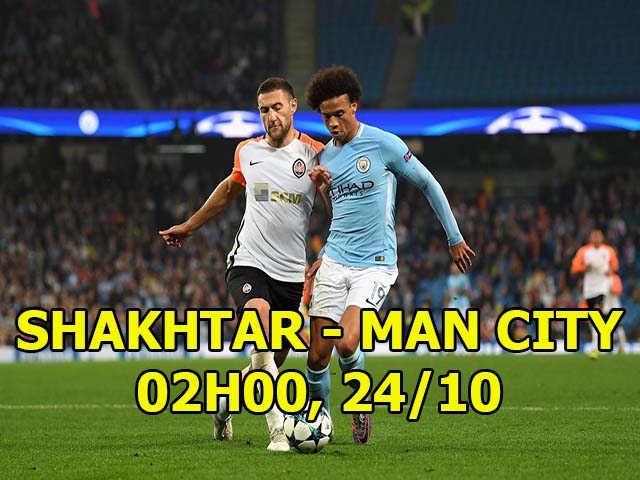 Bóng đá - Shakhtar - Man City: Aguero “lên đồng”, vua Ngoại hạng thị uy