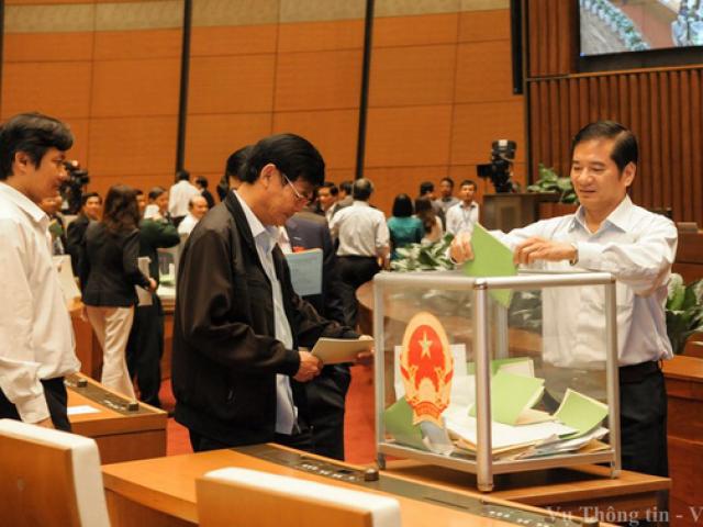 Tin tức trong ngày - Trình danh sách 48 người được lấy phiếu tín nhiệm