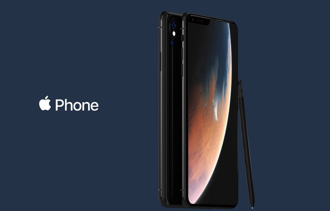 Đẹp rụng rời iPhone concept bút cảm biến, 5 camera, tai thỏ lệch - 7