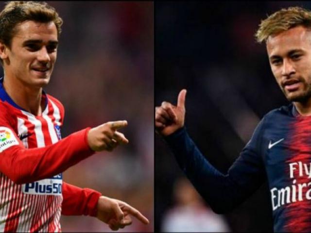 Neymar liên tiếp nổi loạn: PSG mua Griezmann 150 triệu euro thay thế