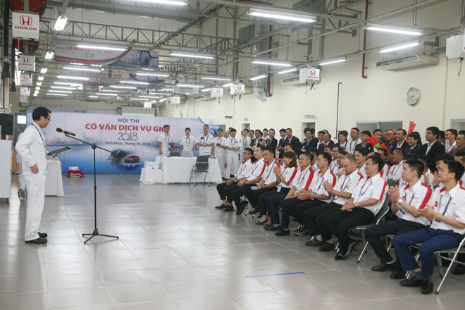 Honda Việt Nam tổ chức cuộc thi  Tư Vấn Sản Phẩm xuất sắc – Cố Vấn Dịch Vụ giỏi năm 2018 - 1
