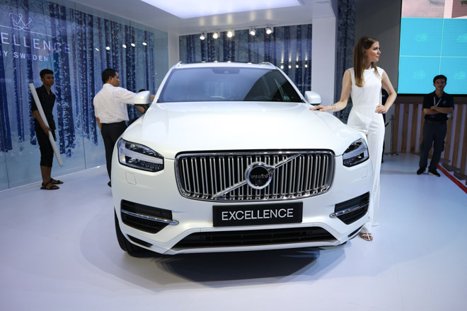 Chi tiết phiên bản cao cấp Volvo XC90 Excellence giá hơn 7 tỷ đồng tại VMS 2018 - 2