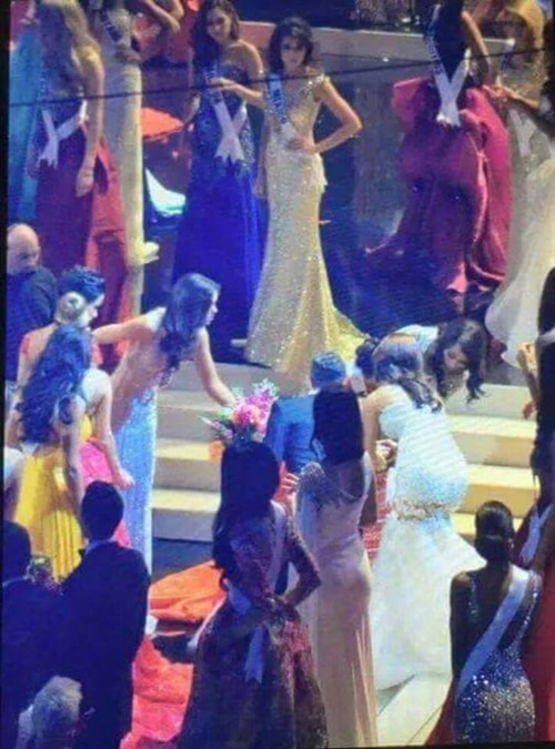 Hoa hậu bị cướp vương miện, ngất xỉu... trong đêm đăng quang - 8