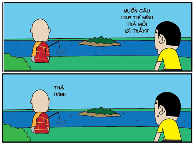 Cười 24H - Thả thính cũng chỉ để câu like thôi