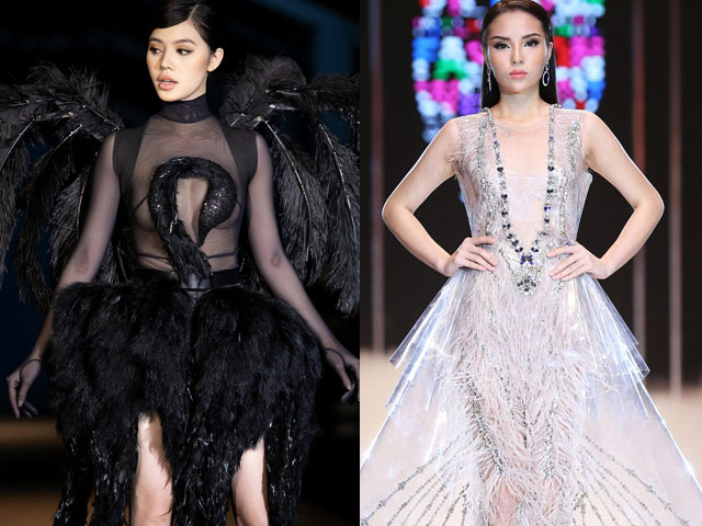 Thời trang - 3 hoa hậu làm vedette trên sàn catwalk Thu Đông
