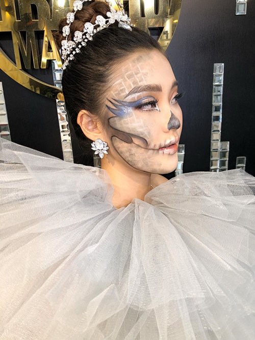 Halloween nhiều gái trẻ Việt hóa quỷ nữ quyến rũ khó ai không ngoái nhìn - 3
