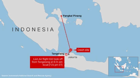 Rơi máy bay Indonesia: Chiếc Boeing tông phải &#34;bom mưa&#34;? - 3