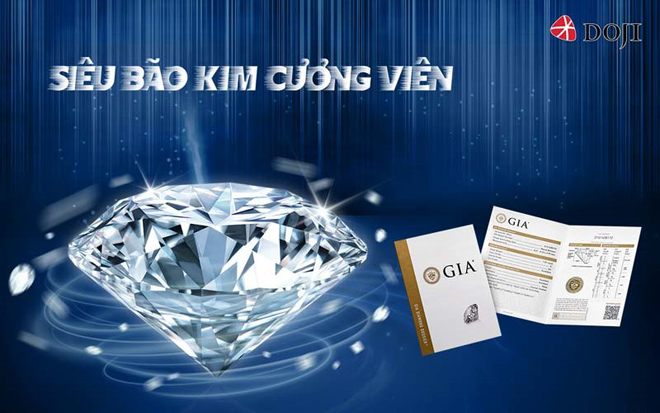 Mua kim cương DOJI kiểm định quốc tế GIA với giá chỉ từ 6,9 triệu đồng - 1