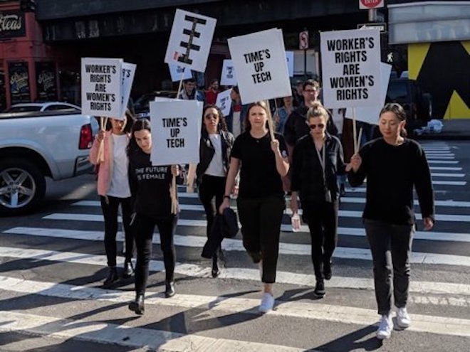 Chùm ảnh nhân viên Google biểu tình ở nhiều nơi vì... bê bối tình dục - 13