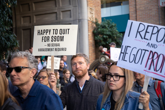 Chùm ảnh nhân viên Google biểu tình ở nhiều nơi vì... bê bối tình dục - 14