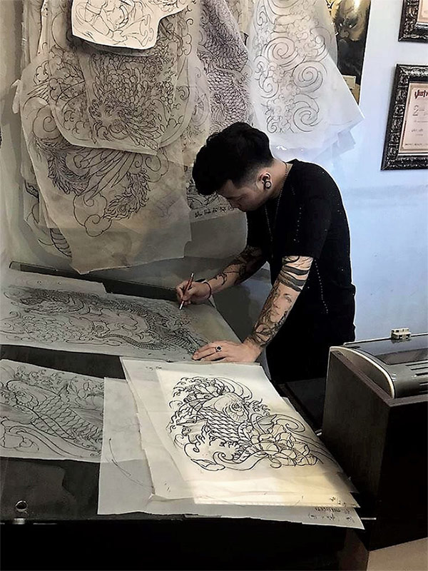 Lâm Việt - nghệ sỹ xăm hình đẳng cấp nổi tiếng Việt Nam - 2