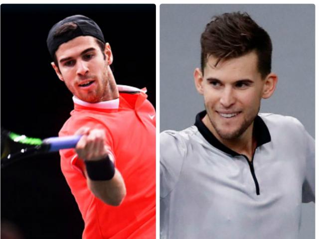 Thiem - Khachanov: Đang vui thì đứt dây đàn (Bán kết Paris Masters)