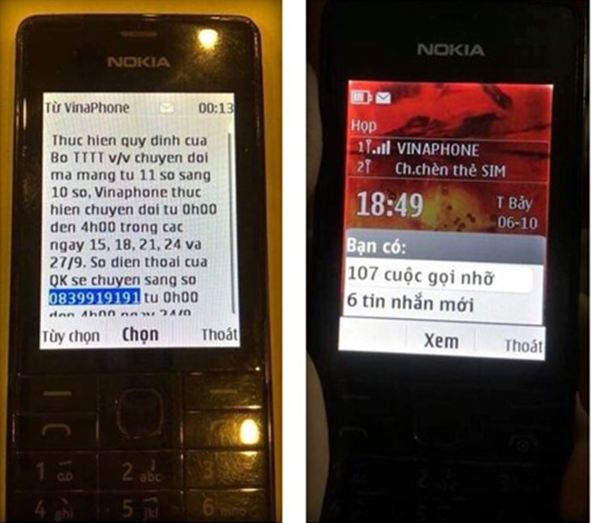 Đổi đầu số điện thoại, chủ thuê bao vô tình bị "khủng bố" vì… giống số hotline - 1