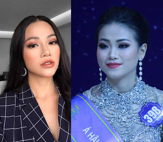 Còn gương mặt trước kia của cô trông bầu bĩnh hơn hẳn hiện tại.&nbsp;