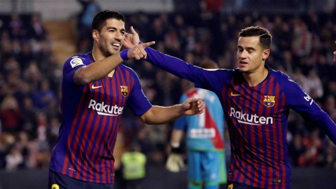 Vallecano - Barcelona: &#34;Sát thủ&#34; rực sáng màn ngược dòng phút 90 - 1