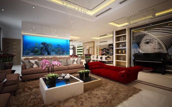 Cận cảnh penthouse rộng thênh thang hơn 400m2 của "Hoa hậu bị cẩu xe" - 4