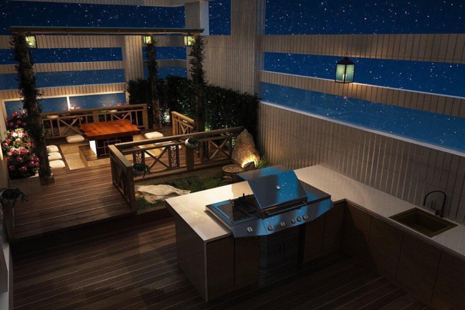 Cận cảnh penthouse rộng thênh thang hơn 400m2 của "Hoa hậu bị cẩu xe" - 8