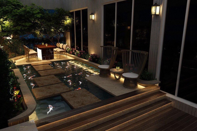 Cận cảnh penthouse rộng thênh thang hơn 400m2 của "Hoa hậu bị cẩu xe" - 7