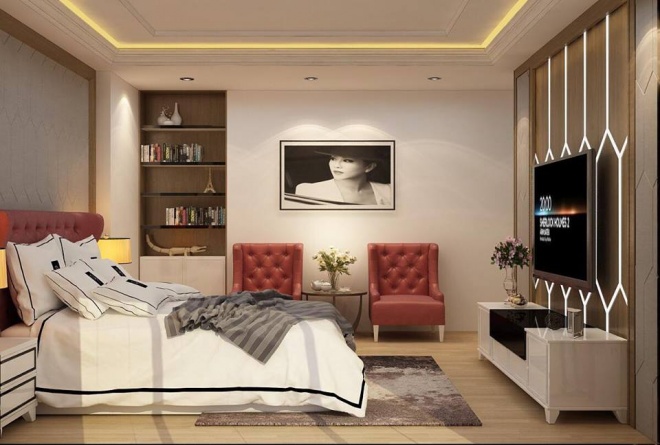 Cận cảnh penthouse rộng thênh thang hơn 400m2 của "Hoa hậu bị cẩu xe" - 14