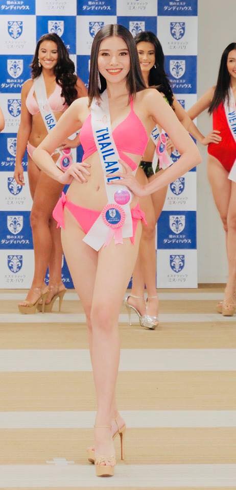 Thùy Tiên trượt Top 12 trình diễn áo tắm Hoa hậu Quốc tế - 1