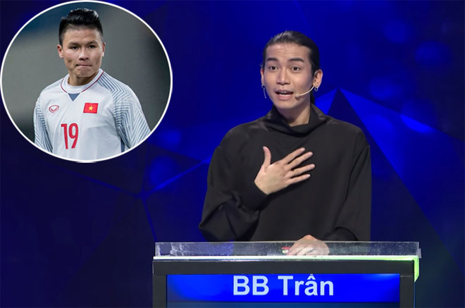BB Trần công khai yêu tiền vệ Nguyễn Quang Hải ngay trên sóng truyền hình - 1