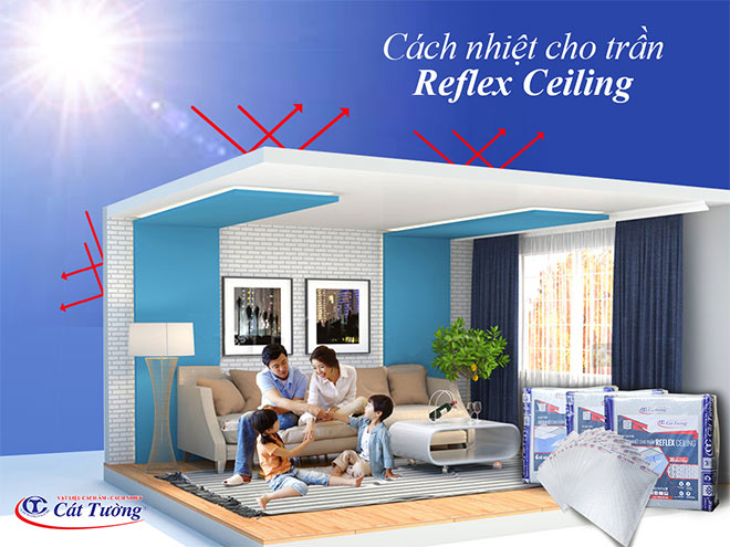 Cách nhiệt cho trần Reflex Ceiling: Giải pháp bảo vệ trần nhà hiệu quả - 2