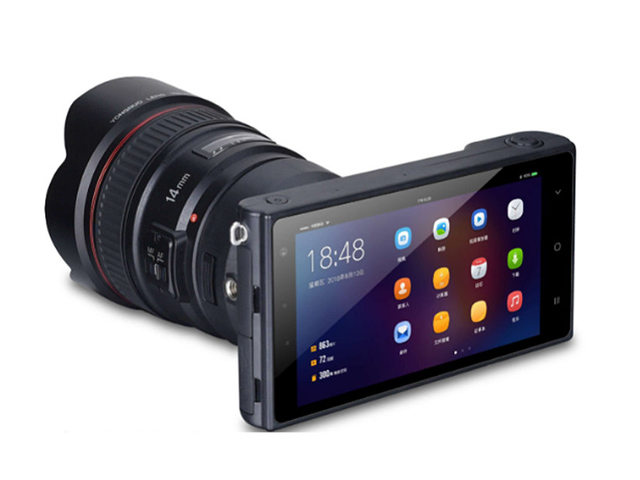 Khám phá máy ảnh dùng ống kính Canon, chạy Android