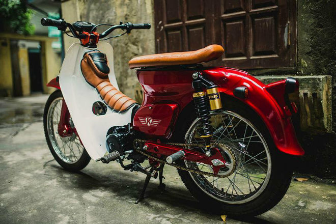 Hút mắt huyền thoại Honda Cub 81 lên đồ chơi đẹp ngút ngàn - 8