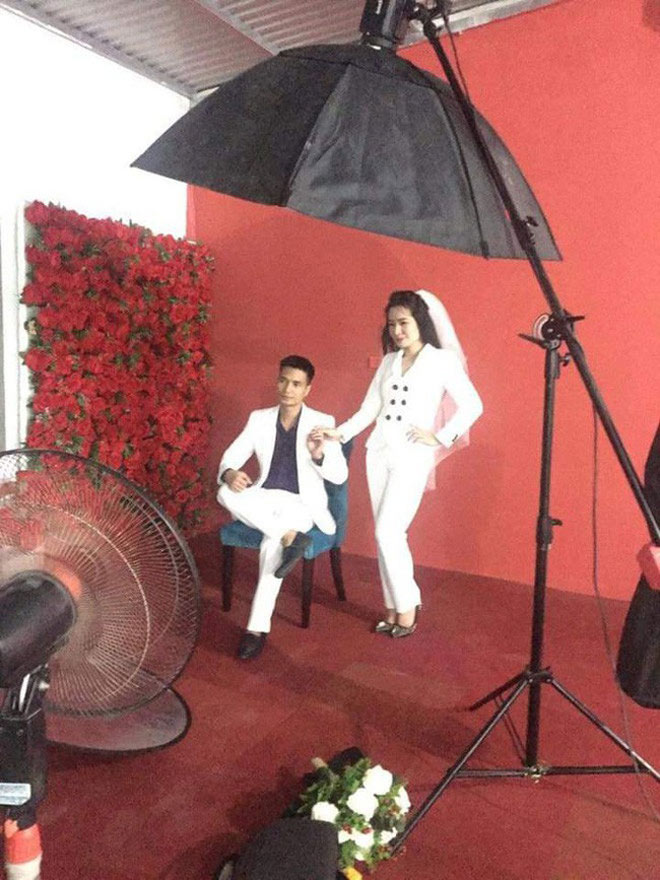 Lộ ảnh hậu trường chụp hình cưới, Lệ Rơi nói gì? - 3