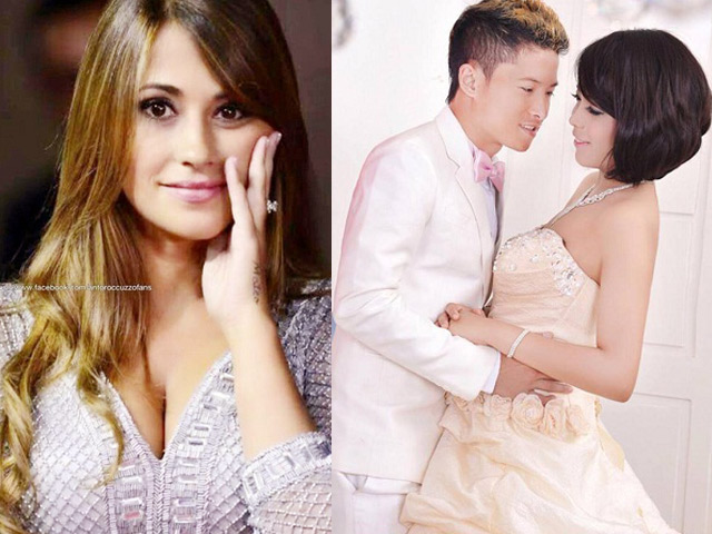 Đời sống Showbiz - Đọ nhan sắc vợ "Messi Lào" và bà xã Messi "xịn": Ai nóng bỏng hơn?