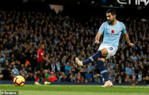 Chi tiết Man City - MU: &#34;Đòn chí mạng&#34; từ Gundogan (KT) - 12