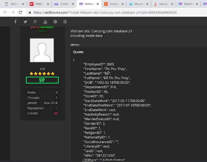 Nhìn lại các vụ “hack” thông tin người dùng Việt liên quan tới tài chính năm 2018 - 2