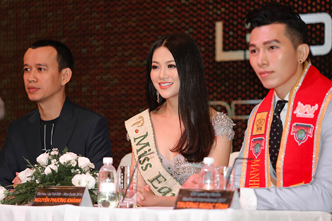 Phương Khánh trả lời vụ 3 người đẹp &#34;Miss Earth&#34; bị quấy rối - 1