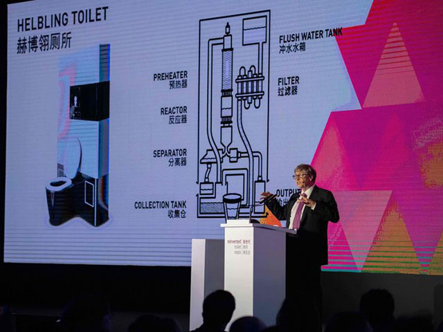 Thời trang Hi-tech - Bill Gates tạo ra nhà vệ sinh mà nhiều gia đình mơ ước