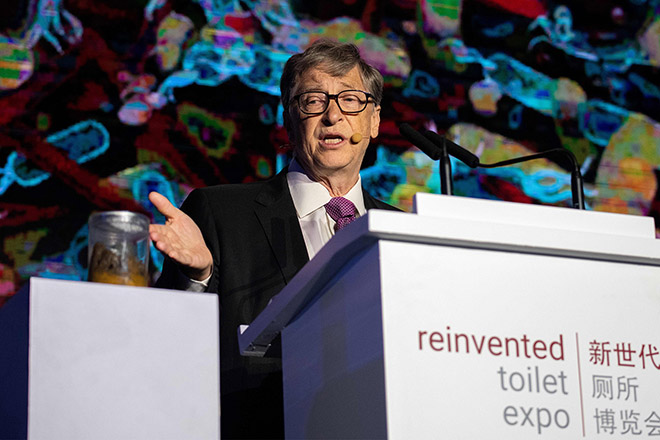 Bill Gates tạo ra nhà vệ sinh mà nhiều gia đình mơ ước - 1