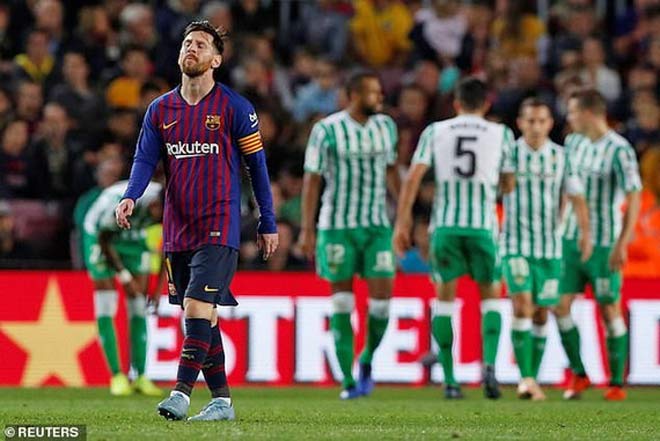 Barca có Messi vẫn thảm họa: Công hạng nhất, thủ hạng bét - 1