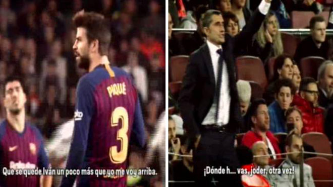 Barca thua sốc loạn phòng thay đồ: Messi bất lực với Pique - 1
