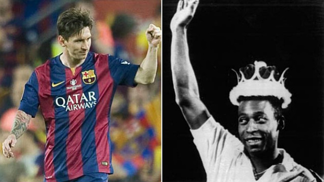 Siêu kỷ lục “Vua bóng đá” Pele: Chỉ Messi chạm tới, Ronaldo hết cửa - 1