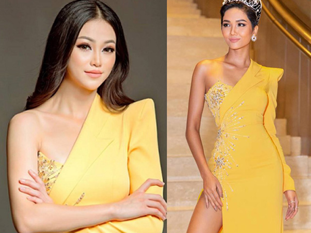 Hoa hậu Phương Khánh "đụng váy" H'Hen Niê: Ai đẹp hơn?