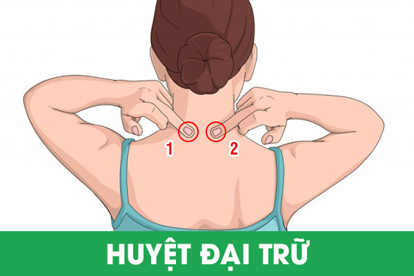 Kết quả hình ảnh cho huyệt đại trữ