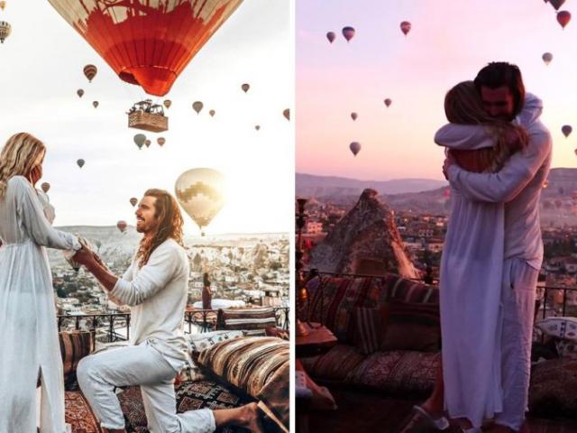 Bạn trẻ - Cuộc sống - Anh chàng từng đến Việt Nam tìm bạn gái đã có màn cầu hôn đẹp như mơ