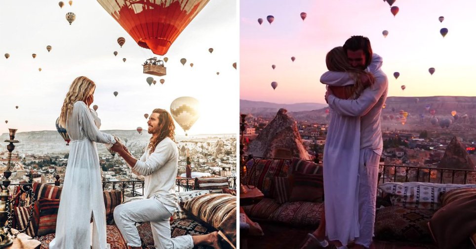 Anh chàng từng đến Việt Nam tìm bạn gái đã có màn cầu hôn đẹp như mơ - 1